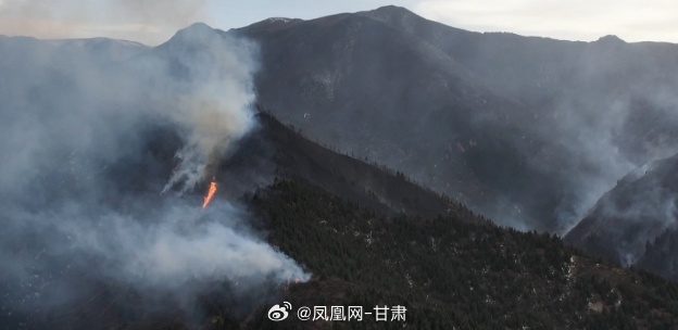 天水一地发生山火，紧急救援行动启动