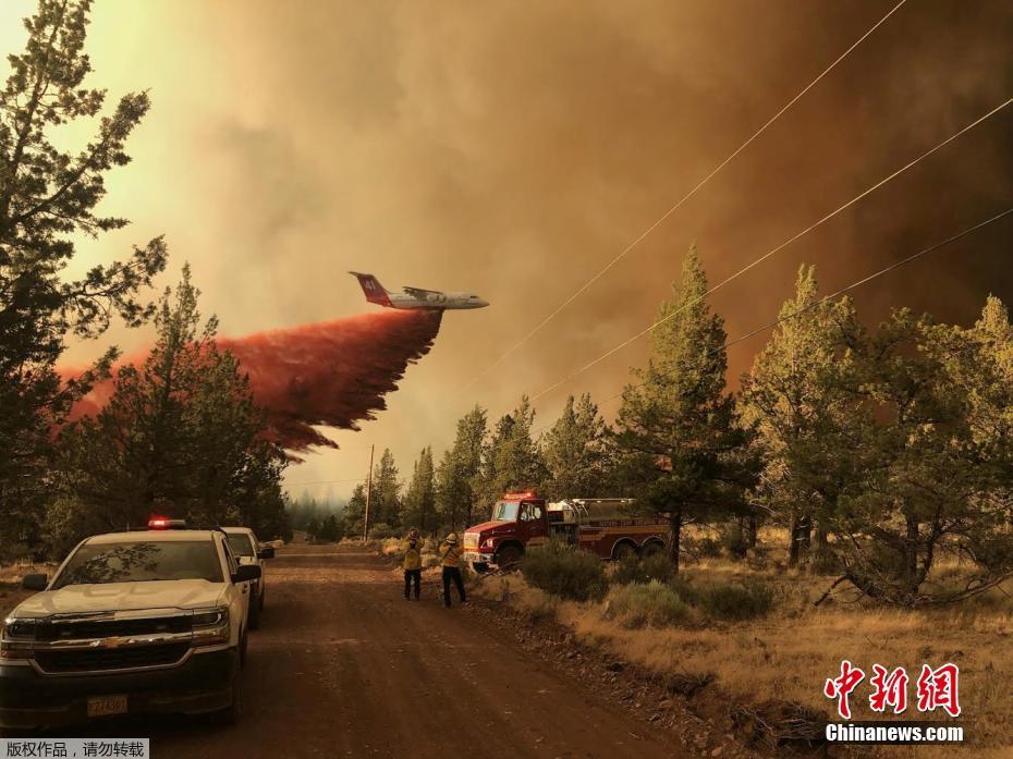 美国山火危机，可能遭遇魔鬼风的威胁