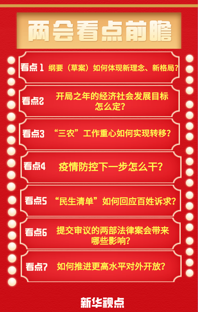 今年两会，这些看点令人期待！